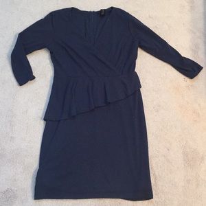 Ann Taylor Peplum Dress